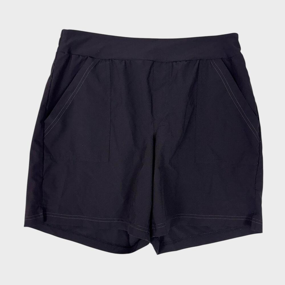 Avalanche Womens Medium Black Shorts Polyester Spandex